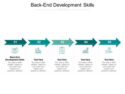 Back end development skills ppt powerpoint presentation file display cpb