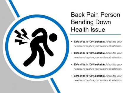 Back pain person bending down health issue
