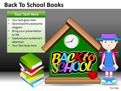 Back to school books2 ppt 1