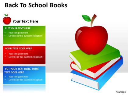 Back to school books ppt 2