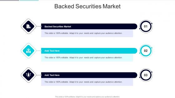 Backed Securities Market In Powerpoint And Google Slides Cpb