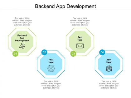 Backend app development ppt powerpoint presentation gallery guide cpb