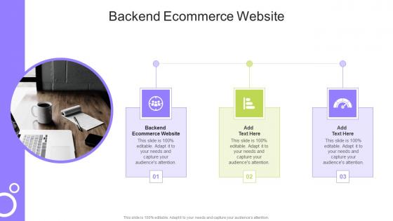 Backend Ecommerce Website In Powerpoint And Google Slides Cpb