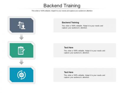 Backend training ppt powerpoint presentation gallery vector cpb