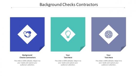 Background checks contractors ppt powerpoint presentation professional graphics cpb