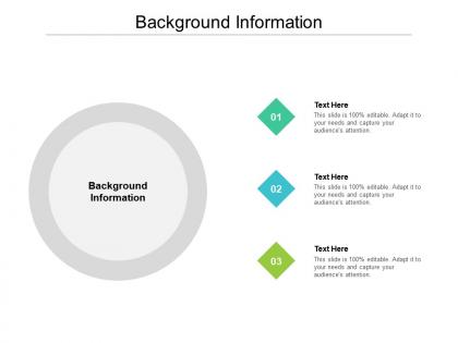 Background information ppt powerpoint presentation summary aids cpb