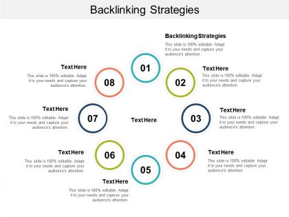 Backlinking strategies ppt powerpoint presentation file background designs cpb
