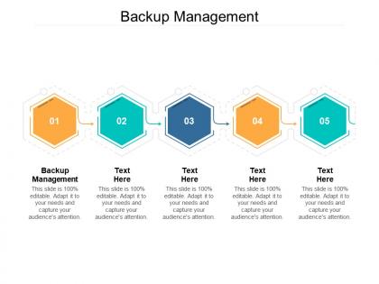 Backup management ppt powerpoint presentation infographic samples cpb