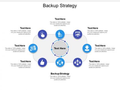 Backup strategy ppt powerpoint presentation file aids cpb