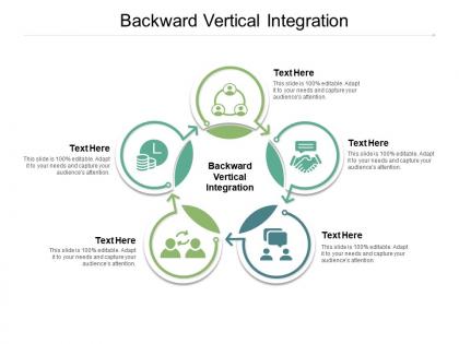 Backward vertical integration ppt powerpoint presentation portfolio diagrams cpb