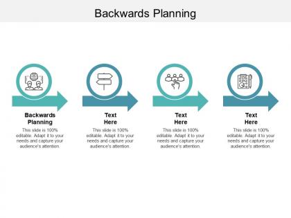 Backwards planning ppt powerpoint presentation infographic template images cpb
