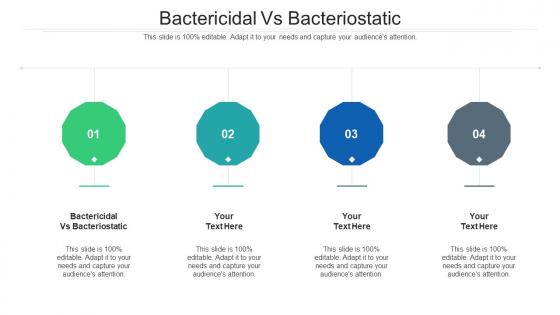 Bactericidal Vs Bacteriostatic Ppt Powerpoint Presentation File Vector Cpb