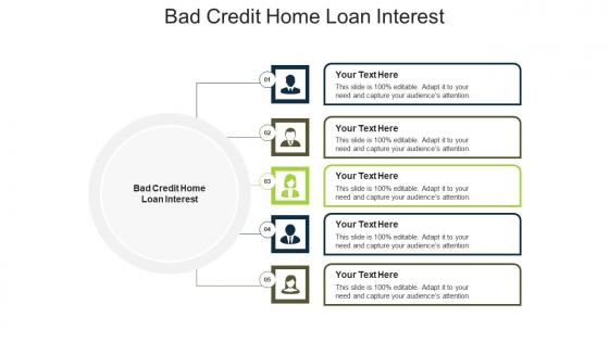 Bad credit home loan interest ppt powerpoint presentation outline good cpb