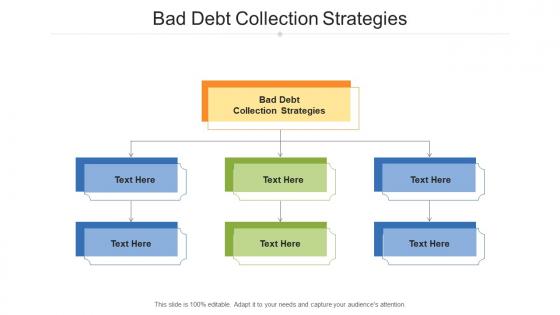 Bad debt collection strategies ppt powerpoint presentation outline graphics cpb