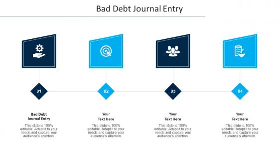 Bad Debt Journal Entry Ppt Powerpoint Presentation Slides Layout Ideas Cpb