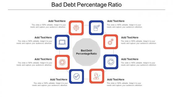 Bad Debt Percentage Ratio In Powerpoint And Google Slides Cpb