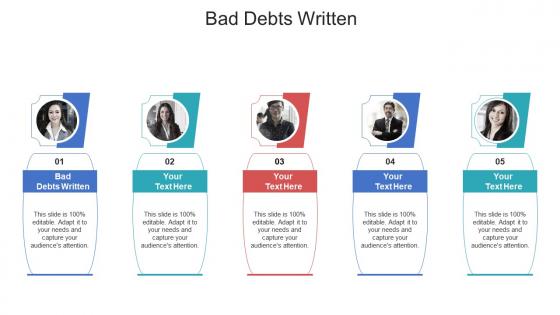 Bad debts written ppt powerpoint presentation model good cpb