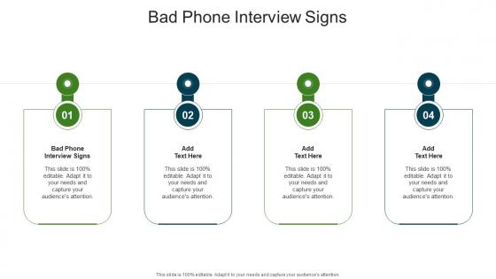 Bad Phone Interview Signs In Powerpoint And Google Slides Cpb
