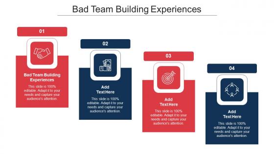 Bad Team Building Experiences In Powerpoint And Google Slides Cpb