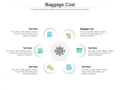 Baggage cost ppt powerpoint presentation show portfolio cpb
