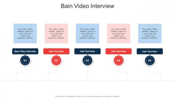 Bain Video Interview In Powerpoint And Google Slides Cpb