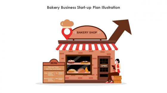 Bakery Business Start Up Plan Illustration