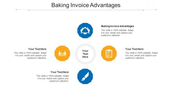 Baking Invoice Advantages Ppt Powerpoint Presentation Pictures Influencers Cpb