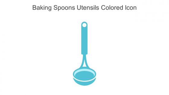 Baking Spoons Utensils Colored Icon In Powerpoint Pptx Png And Editable Eps Format