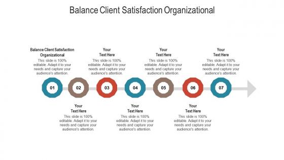 Balance client satisfaction organizational ppt powerpoint presentation grid cpb