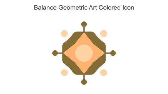 Balance Geometric Art Colored Icon In Powerpoint Pptx Png And Editable Eps Format
