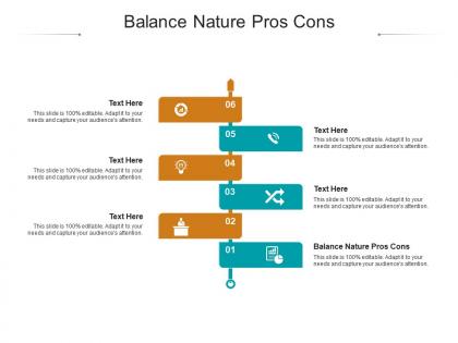 Balance nature pros cons ppt powerpoint presentation icon demonstration cpb