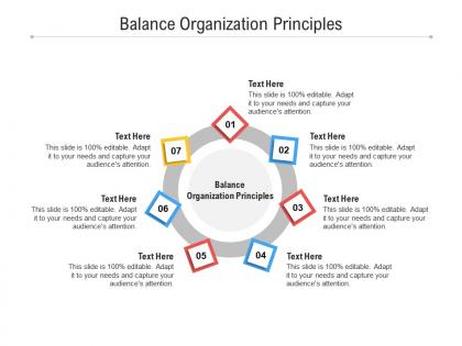 Balance organization principles ppt powerpoint presentation infographics sample cpb