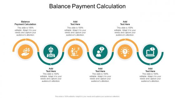 Balance Payment Calculation In Powerpoint And Google Slides Cpb