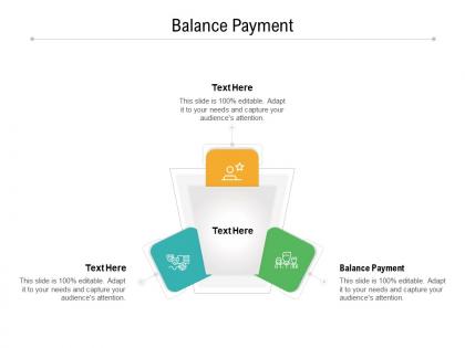 Balance payment ppt powerpoint presentation visual aids example file cpb