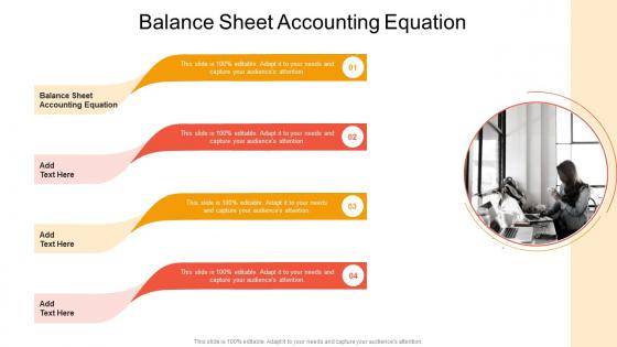 Balance Sheet Accounting Equation In Powerpoint And Google Slides Cpb