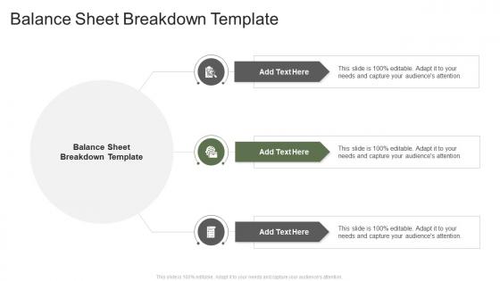 Balance Sheet Breakdown Template In Powerpoint And Google Slides Cpb