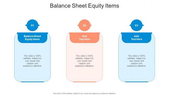 Balance Sheet Equity Items In Powerpoint And Google Slides Cpb