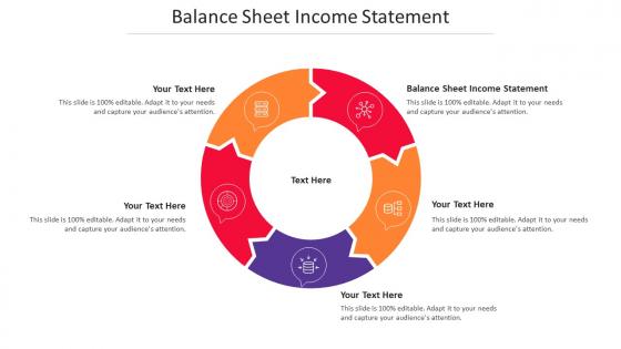 Balance sheet income statement ppt powerpoint presentation model cpb