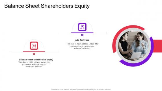 Balance Sheet Shareholders Equity In Powerpoint And Google Slides Cpb