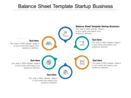 Balance sheet template startup business ppt powerpoint presentation layouts skills cpb