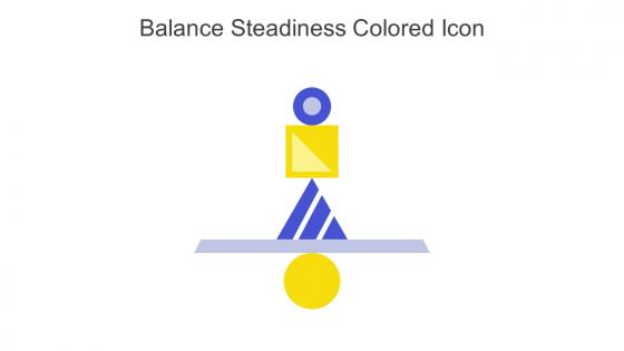 Balance Steadiness Colored Icon In Powerpoint Pptx Png And Editable Eps Format