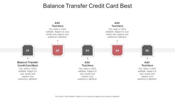 Balance Transfer Credit Card Best In Powerpoint And Google Slides Cpb