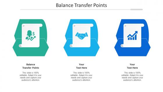 Balance Transfer Points Ppt Powerpoint Presentation Infographics Example Introduction Cpb