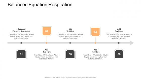 Balanced Equation Respiration In Powerpoint And Google Slides Cpb