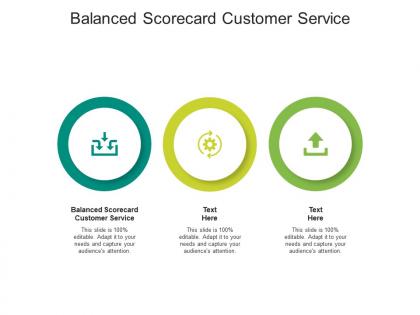 Balanced scorecard customer service ppt powerpoint presentation layouts structure cpb