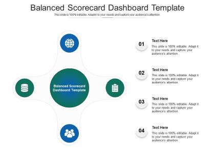 Balanced scorecard dashboard template ppt powerpoint presentation portfolio graphic tips cpb