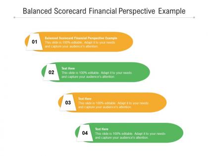 Balanced scorecard financial perspective example ppt powerpoint presentation pictures icons cpb