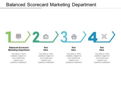 Balanced scorecard marketing department ppt powerpoint presentation file master slide cpb