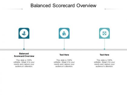 Balanced scorecard overview ppt powerpoint presentation portfolio example cpb