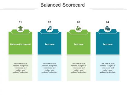Balanced scorecard ppt powerpoint presentation model deck cpb